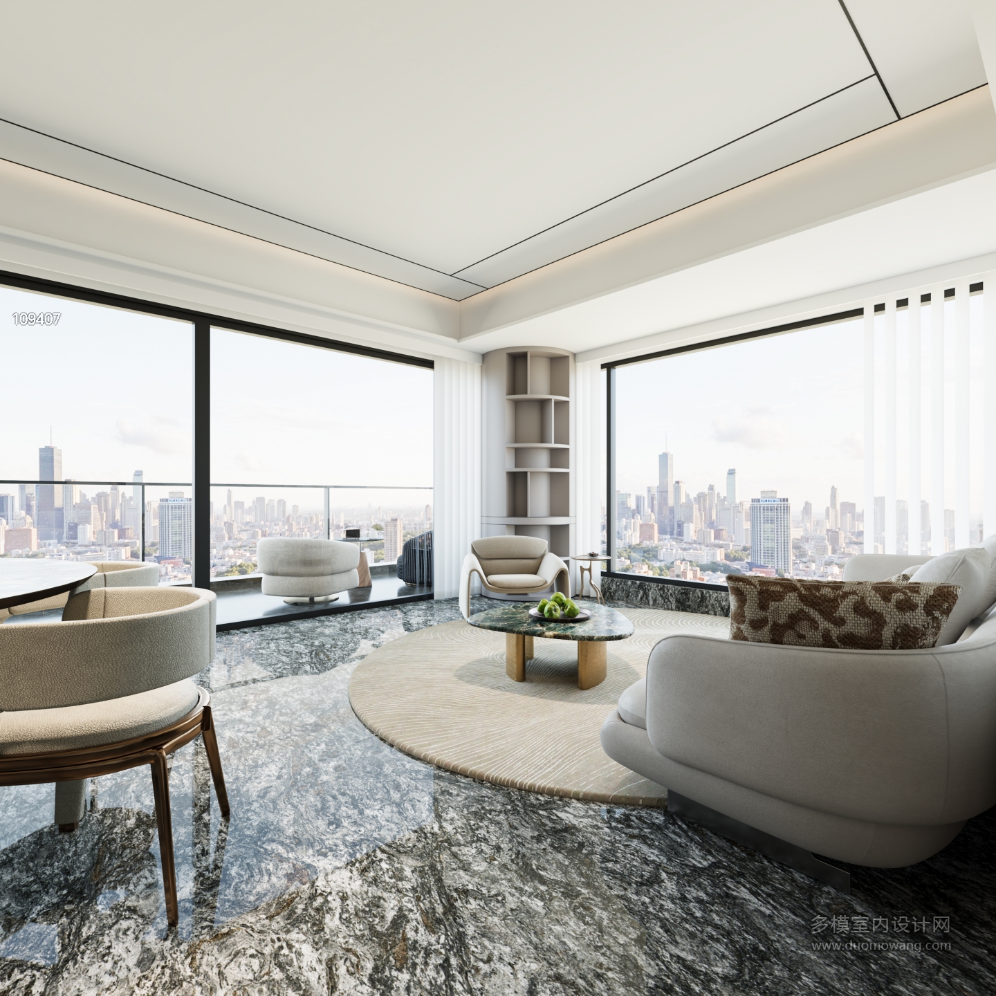 现代客厅 (2)