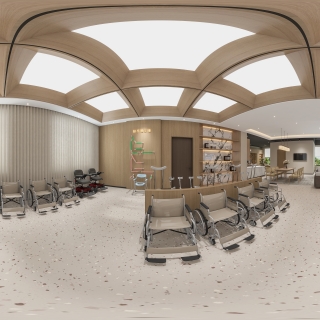 现代轮椅展示区360