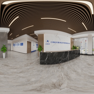 现代1楼前台360