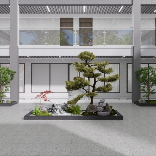 现代庭院-院子