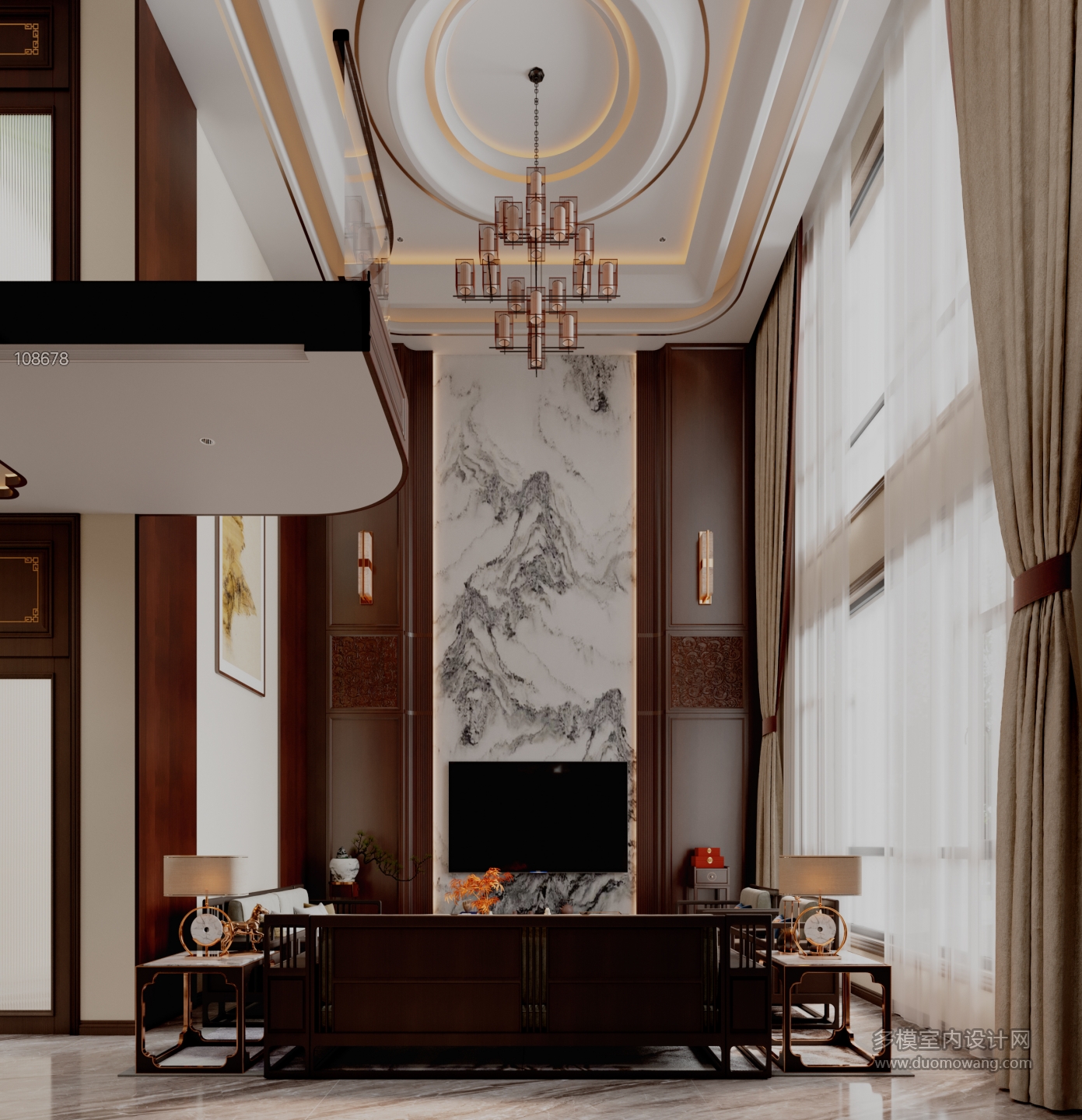 新中式客厅