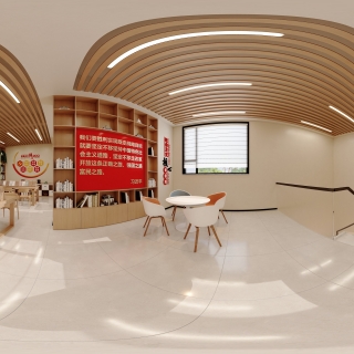 现代风格-阅读休闲区 (2)