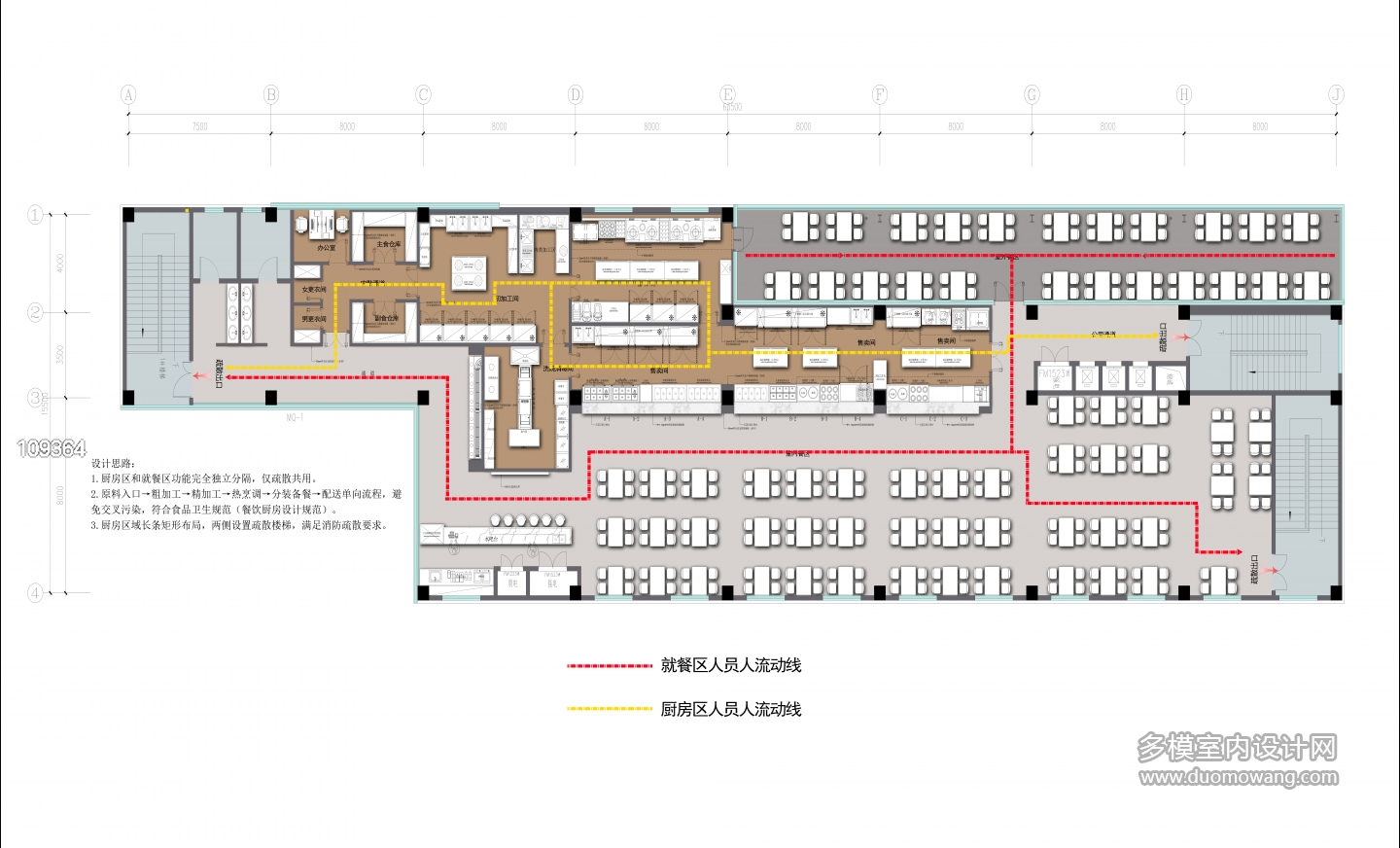 北京城市学院食堂楼三层就餐流动彩屏