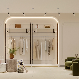 林工法式服装店_4_互动式灯光混合
