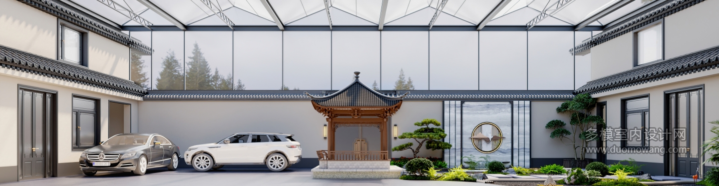 现代室外庭院
