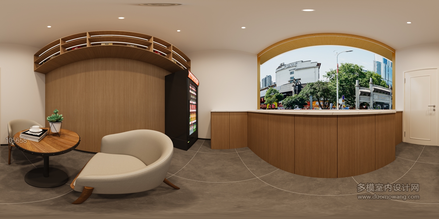 现代店铺