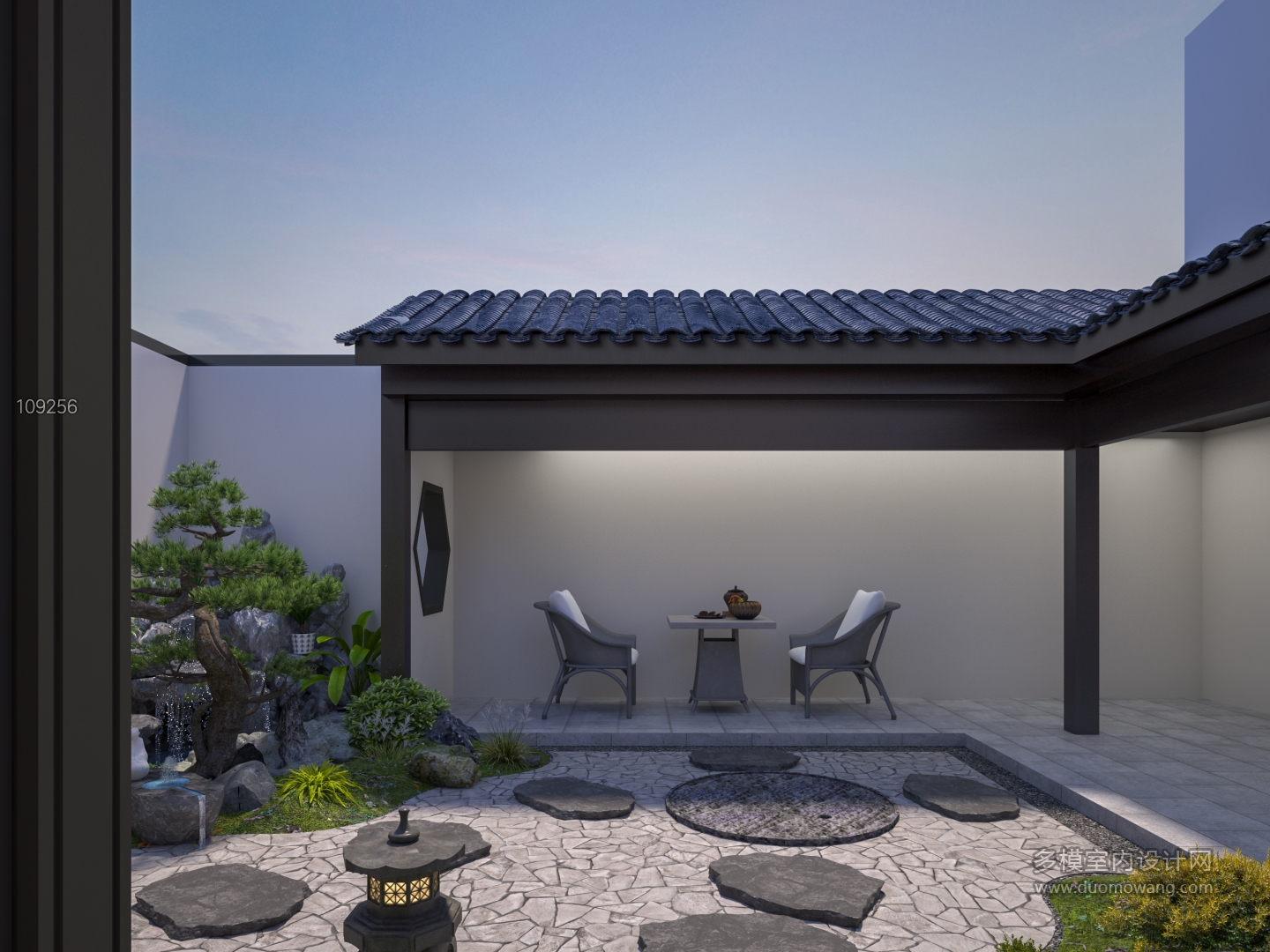 庭院透视3