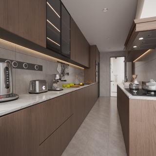 现代1楼厨房