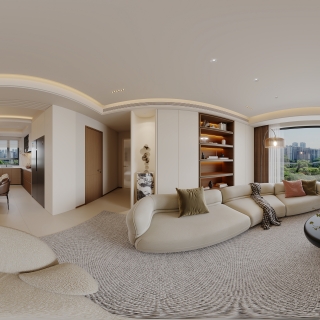 现代客厅360