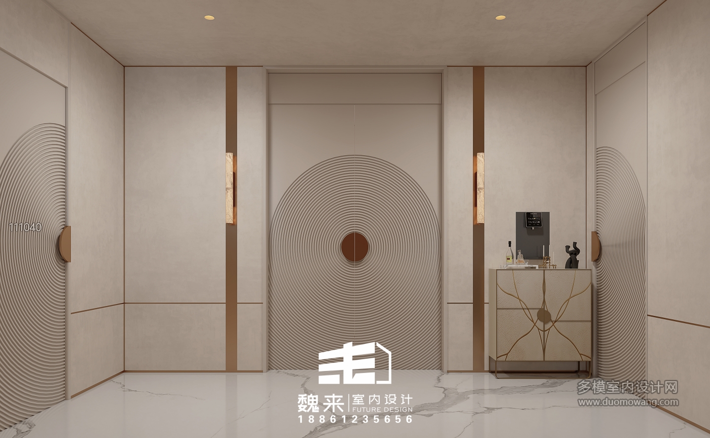 现代三楼过道