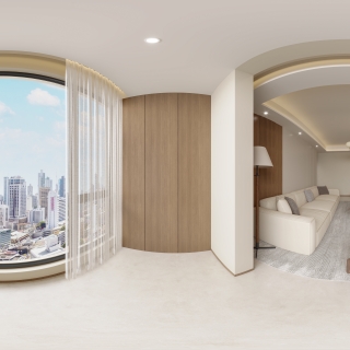 中古阳台全景
