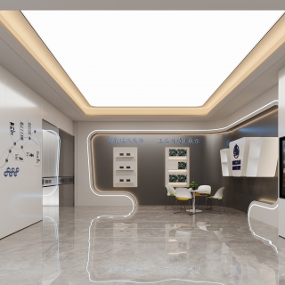 现代办公室展示区