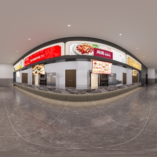 现代1L食堂360