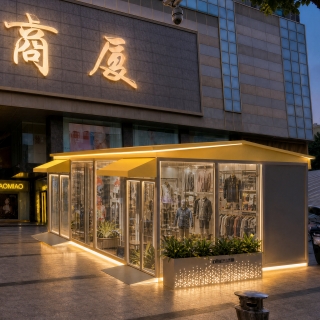 门头透视