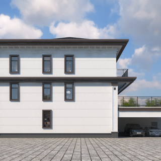 新中式自建房外立面