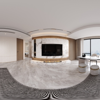 客厅360  现代