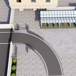 环城小学坡道俯视图1