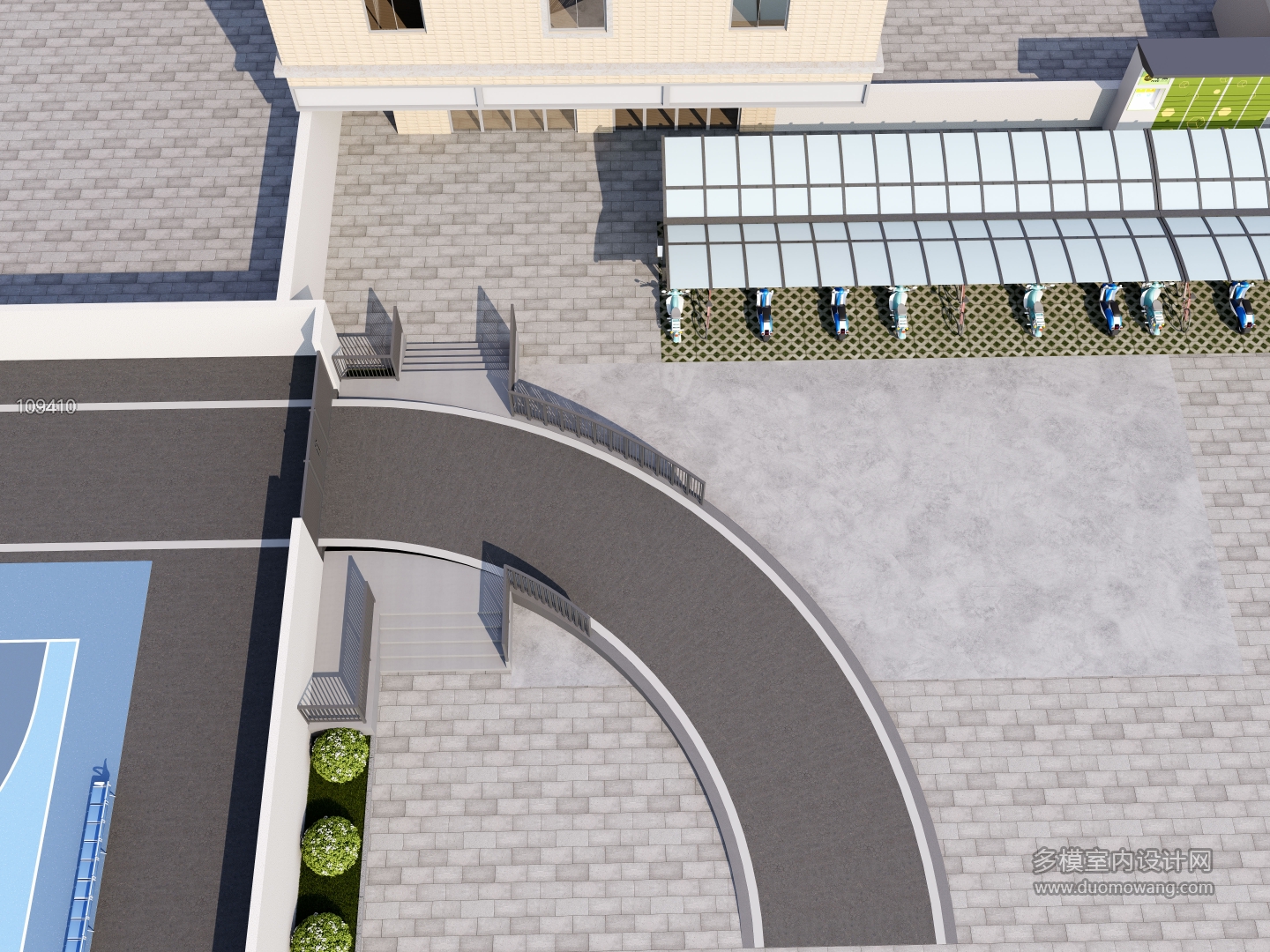 环城小学坡道俯视图1