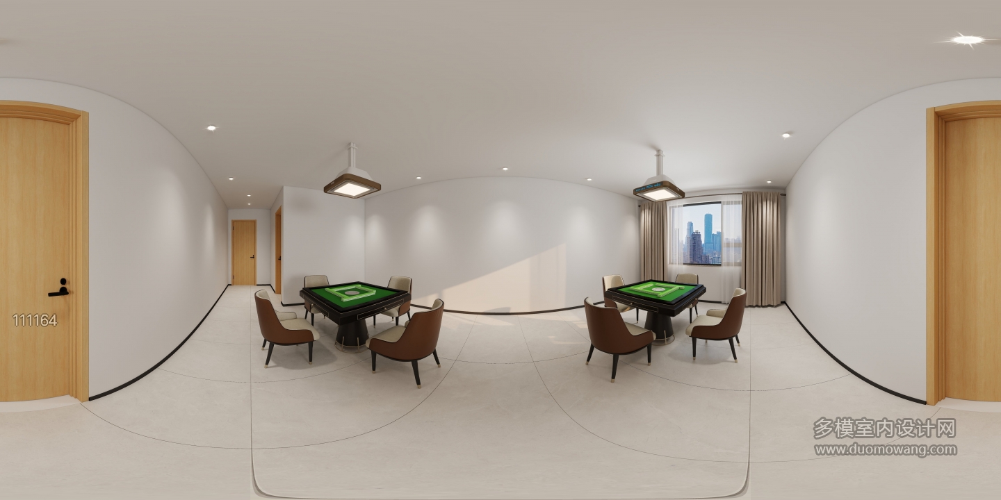 现代棋牌室