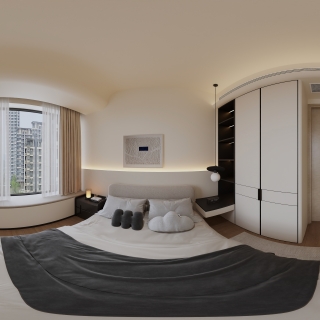 现代 次卧1 全景