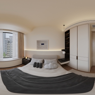 现代 次卧1 全景2