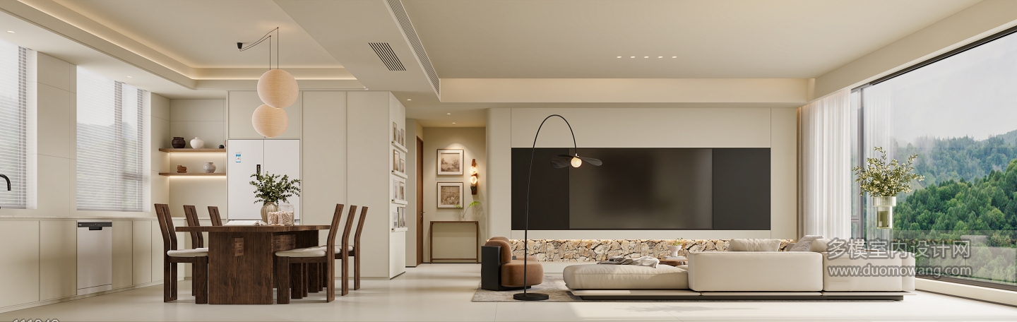 混搭风电视背景特写