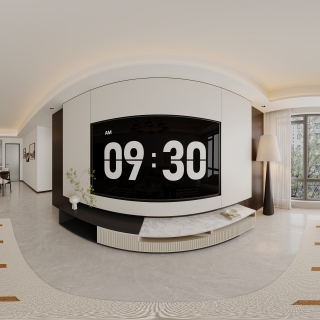 现代客厅360