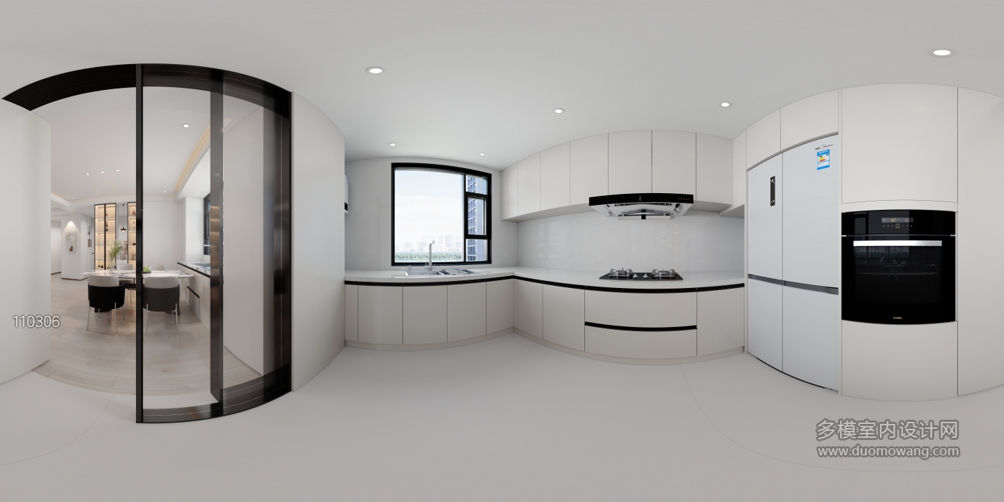 现代-厨房