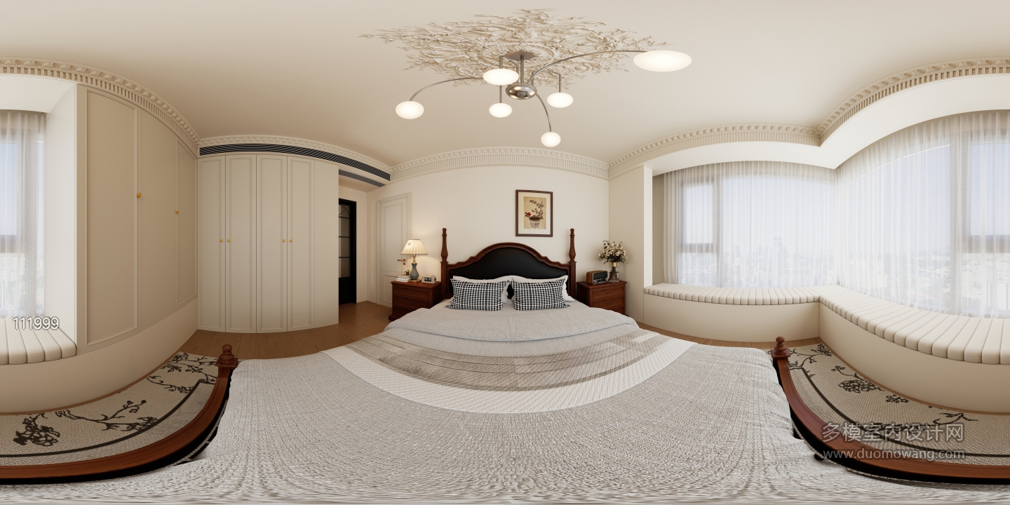 法式中古主卧