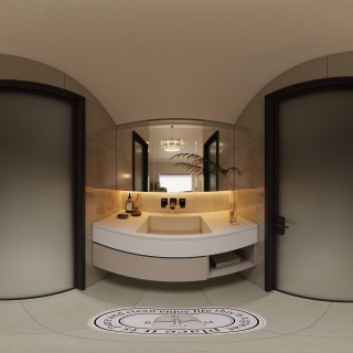 简美3F卫生间右