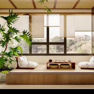 中式阳台1