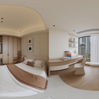 现代 次卧2 全景