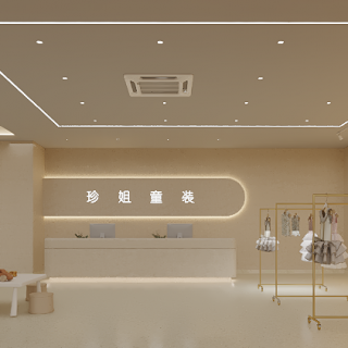 现代服装店