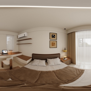 现代卧室