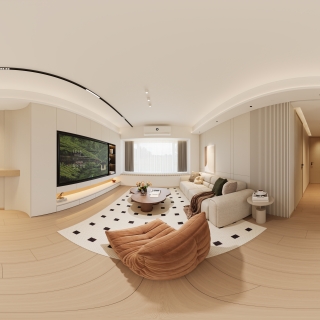 客厅360现代
