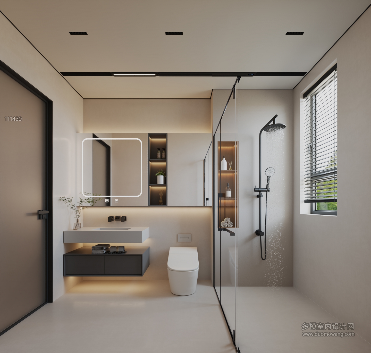 次卧室卫生间