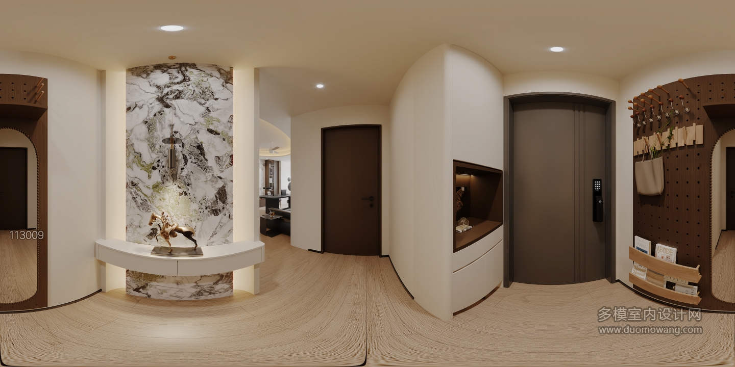 现代玄关360