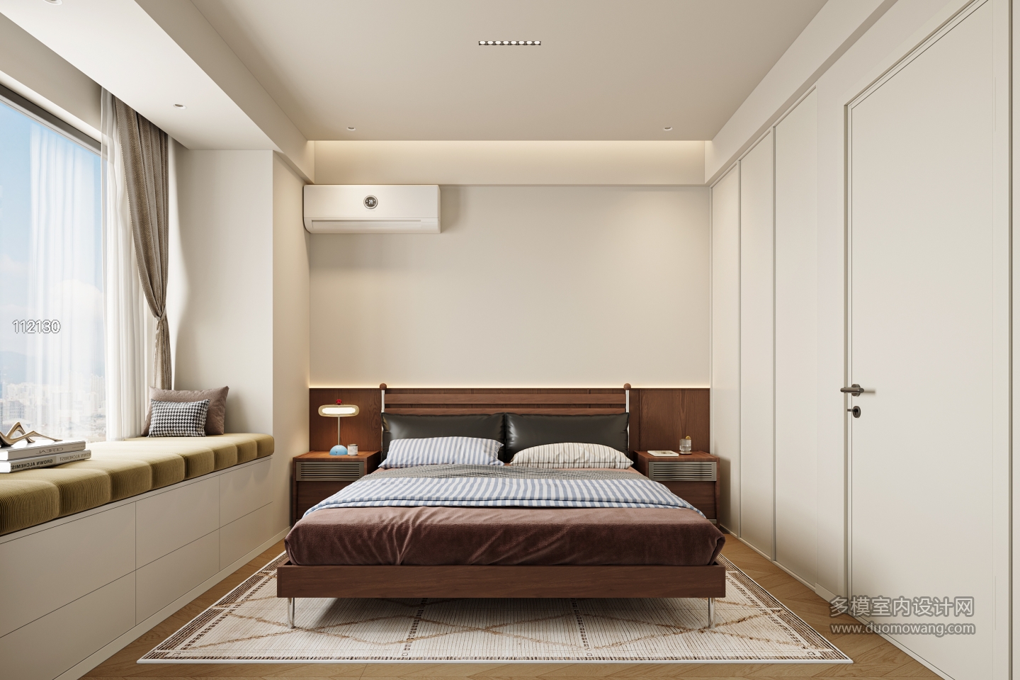 现代中古主卧