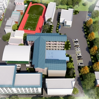 怒江学校鸟瞰