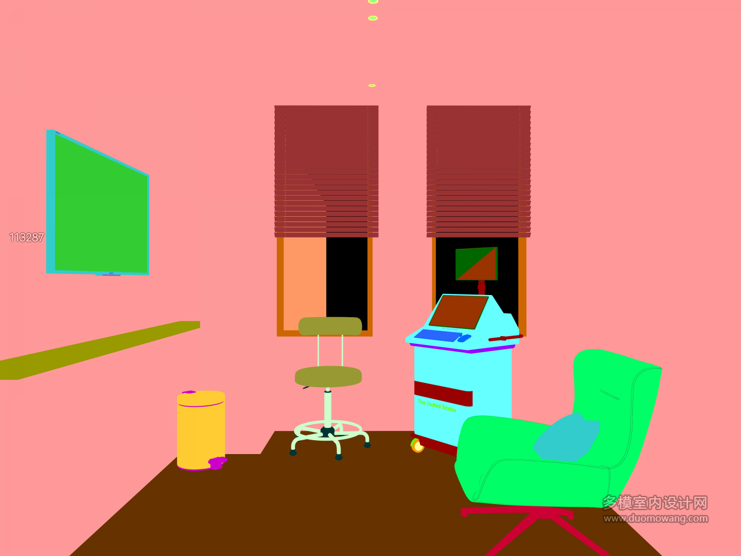 1场景 8_3_MaterialID