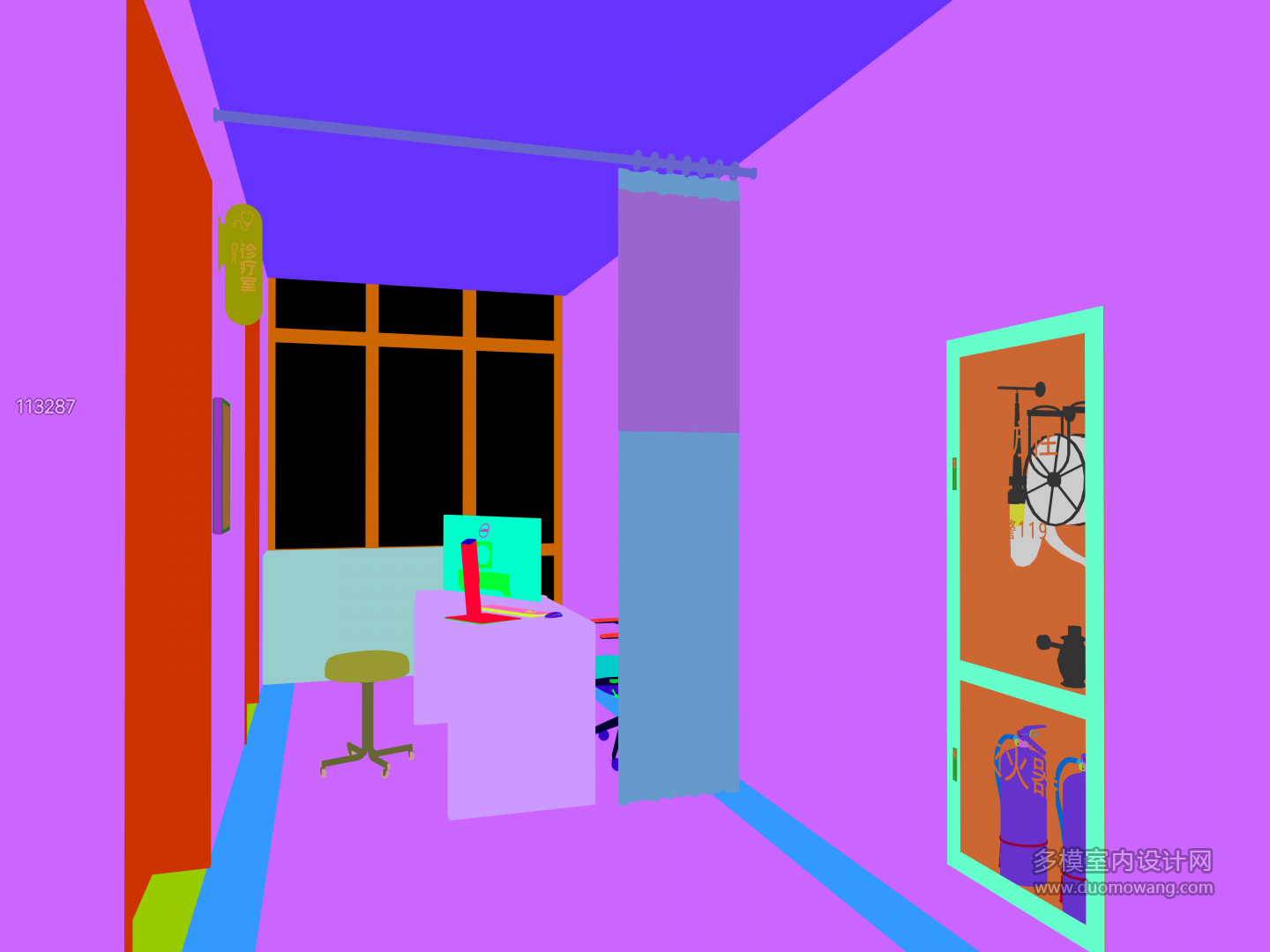1场景 2_3_MaterialID