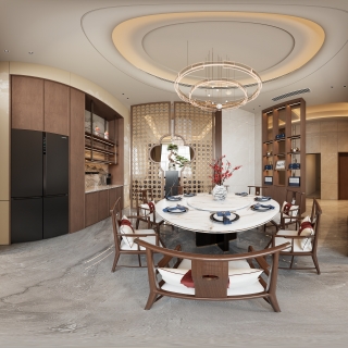 新中式餐厅360