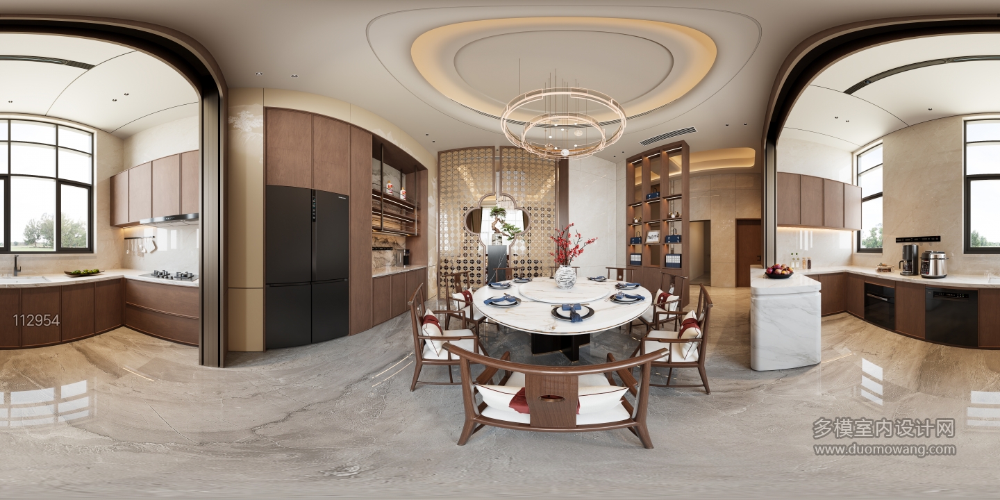 新中式餐厅360
