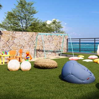 一层沙滩休闲区