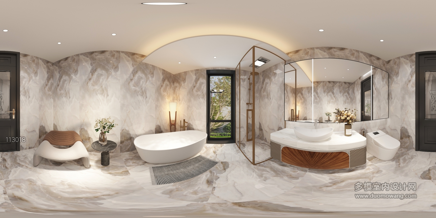 1_01-意式轻奢卫生间全景_0000