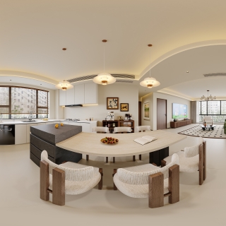 现代中古餐厅360