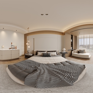 现代三层小孩房全景