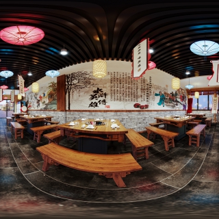 水浒烤肉店全景