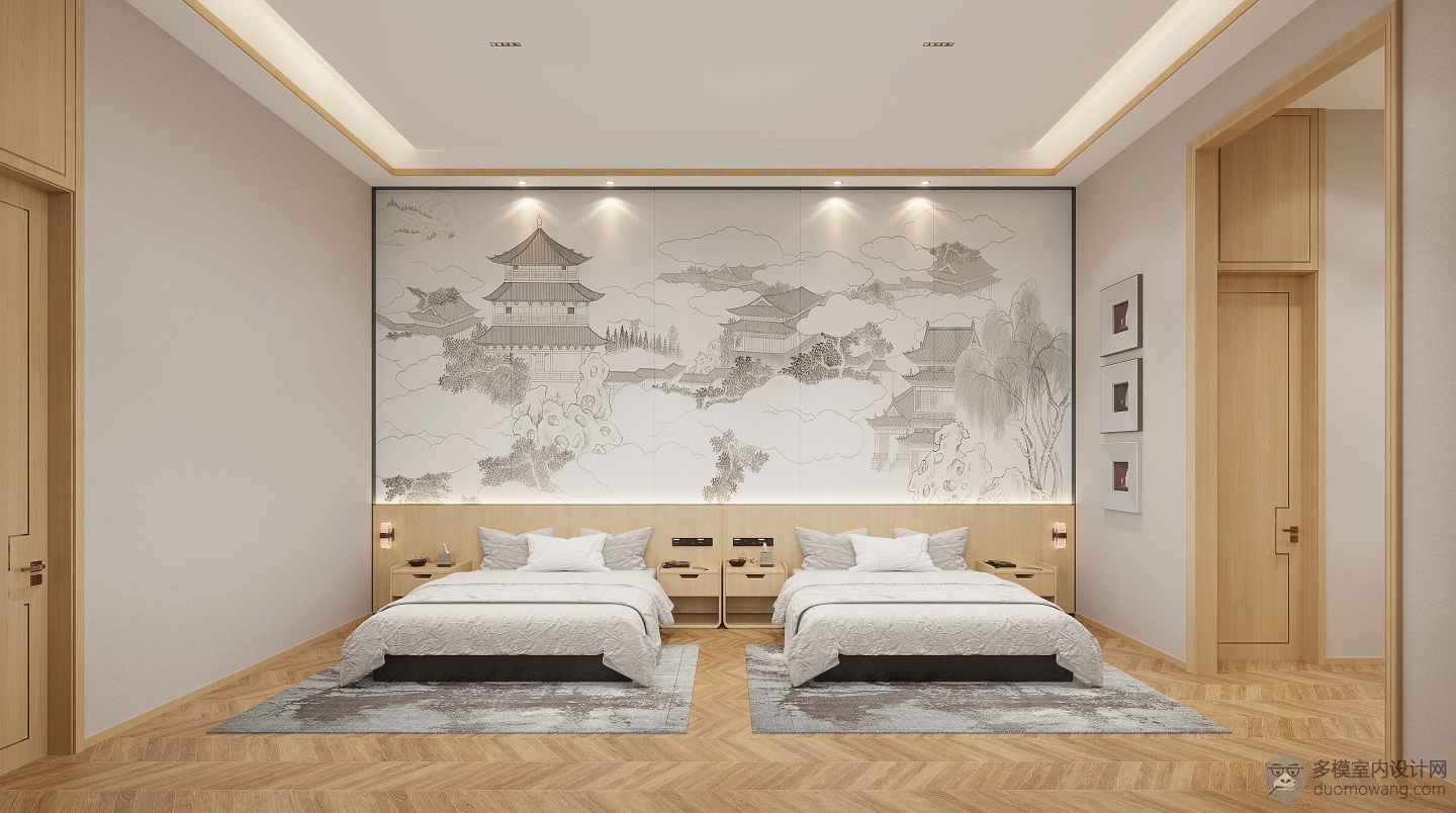 新中式客房单张