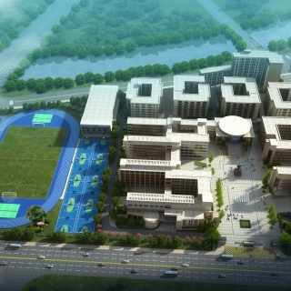 学校鸟瞰